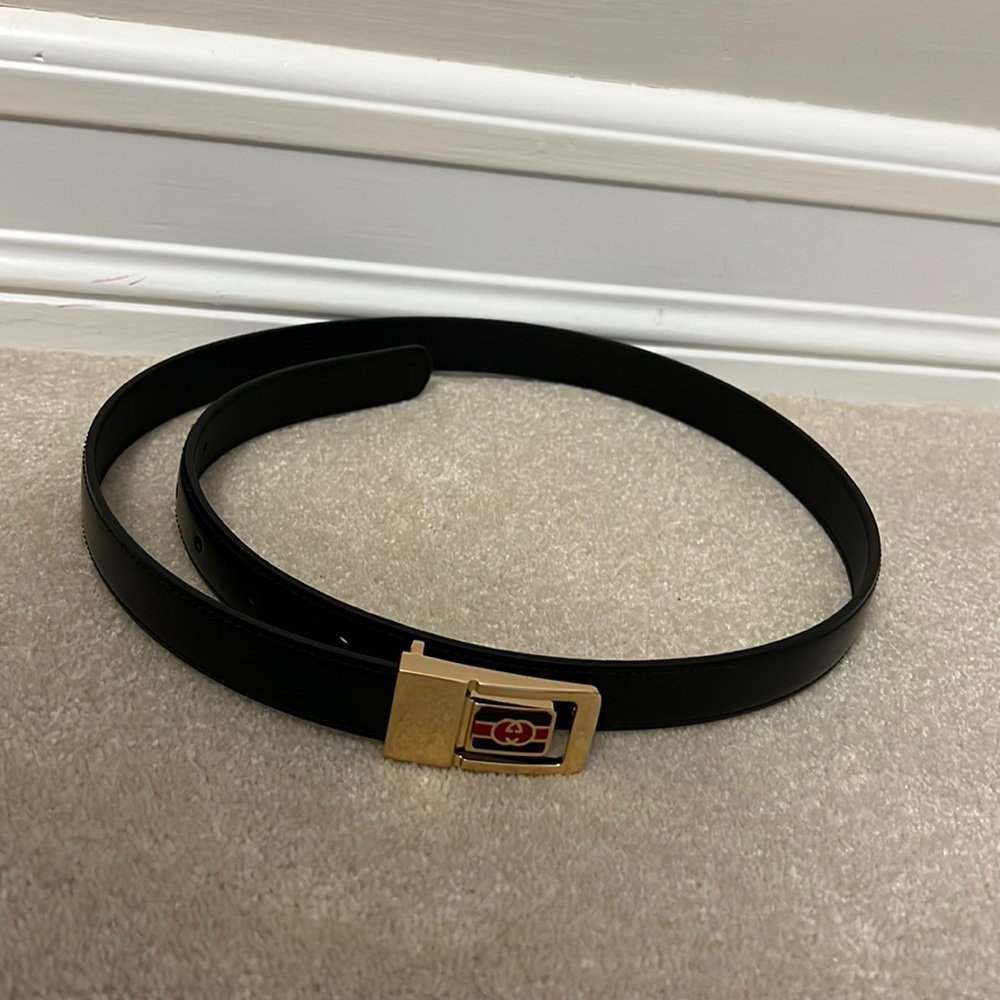 NWT Gucci black belt